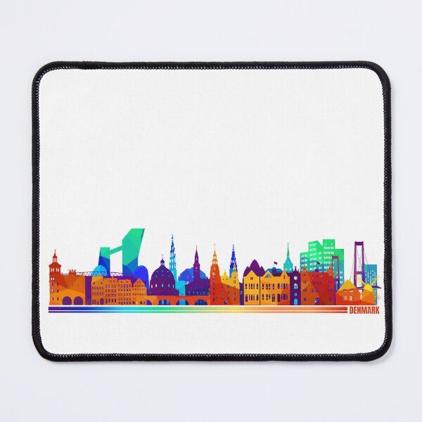 Item preview, Denmark Colorful Skyline designed and sold by royumi.