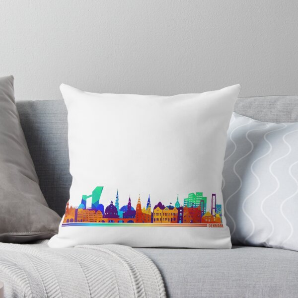 Item preview, Denmark Colorful Skyline designed and sold by royumi.