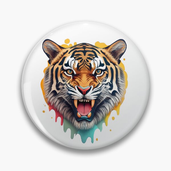 Item preview, Tiger head designed and sold by Windness Zao.