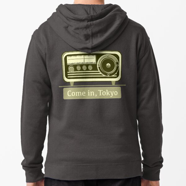 Come In, Tokyo! Zipped Hoodie