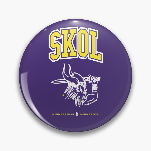 Item preview, SKOL: Vintage Minnesota Football Graphic (Dark) designed and sold by damgoodgame.