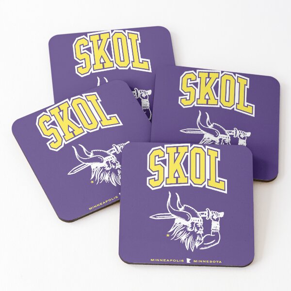 Item preview, SKOL: Vintage Minnesota Football Graphic (Dark) designed and sold by damgoodgame.