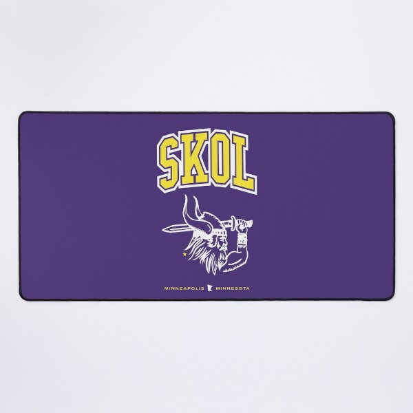 Item preview, SKOL: Vintage Minnesota Football Graphic (Dark) designed and sold by damgoodgame.