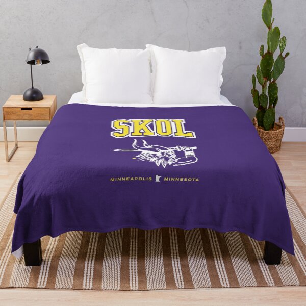 Item preview, SKOL: Vintage Minnesota Football Graphic (Dark) designed and sold by damgoodgame.
