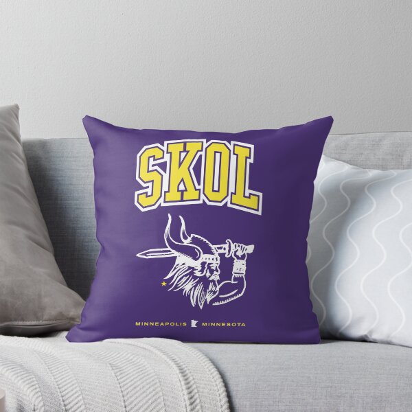 Artikelvorschau, SKOL: Vintage Minnesota Football-Grafik (dunkel) entworfen und verkauft von damgoodgame.