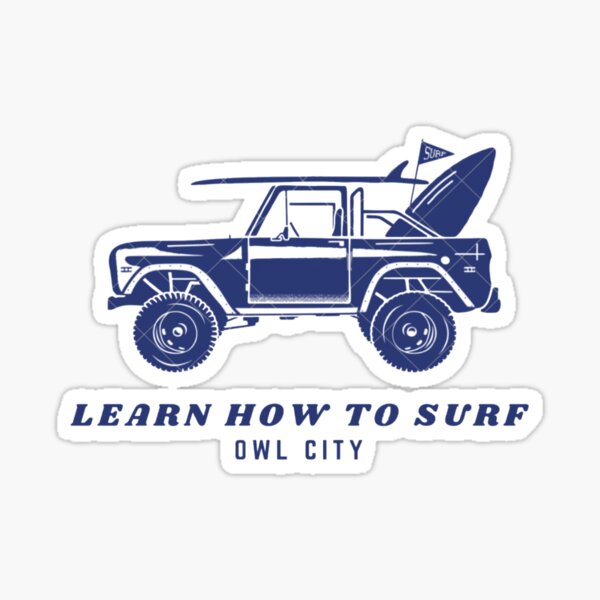 Aperçu de l'œuvre OWL CITY APPRENEZ À SURFER créée et vendue par rainystarlight.