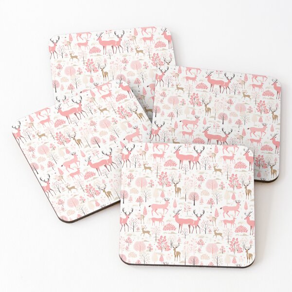 Item preview, Dreaming of a retro Christmas deer designed and sold by Inkaput.