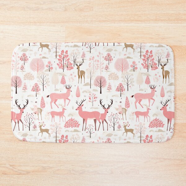 Item preview, Dreaming of a retro Christmas deer designed and sold by Inkaput.