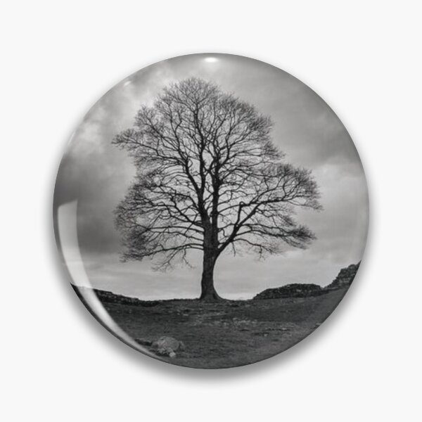 Item preview, Sycamore Gap Black-White Art Print Variant designed and sold by Harsh  Katariya.