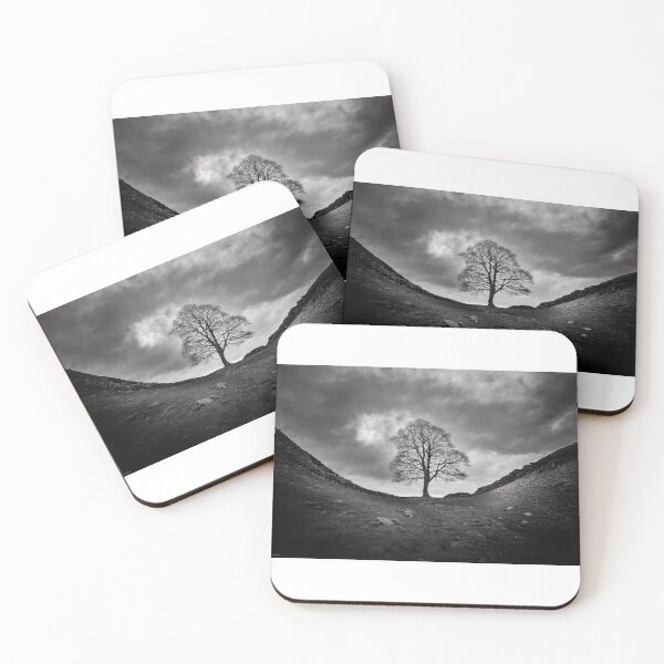 Item preview, Sycamore Gap Black-White Art Print Variant designed and sold by Harsh  Katariya.