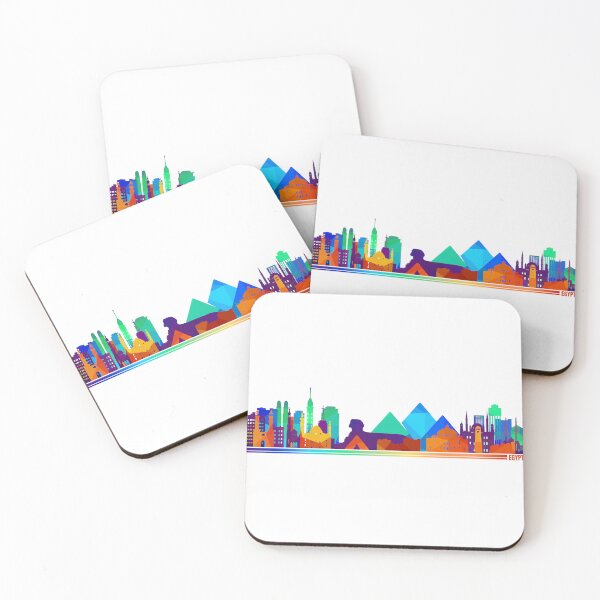 Item preview, Egypt Colorful Skyline designed and sold by royumi.