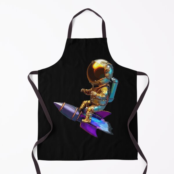 Item preview, Astronaut Riding Rocket designed and sold by Metallican.