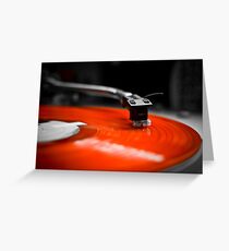 Needle to the Record | TURNTABLISM Greeting Card