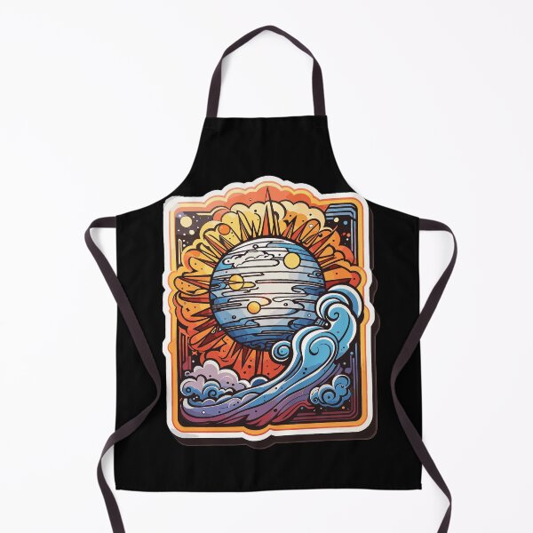 Item preview, Happy Cosmic Groovy Sun designed and sold by Fenderbender00.