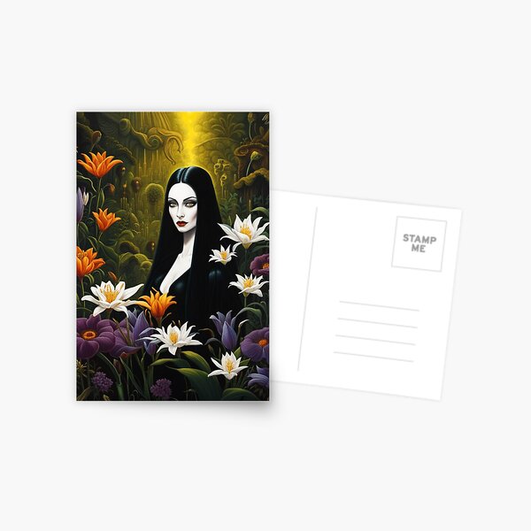 Item preview, morticia addams designed and sold by Rikke Nordravn.