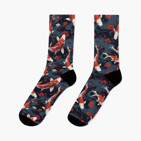 Item preview, seamless pattern koi fish, Koi Carp Illusions designed and sold by pkk1designsart.
