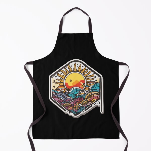 Item preview, Happy Cosmic Groovy Sun designed and sold by Fenderbender00.