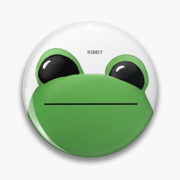 Item preview, Derpy Suspicious Green Frog designed and sold by ClearAndHappy.