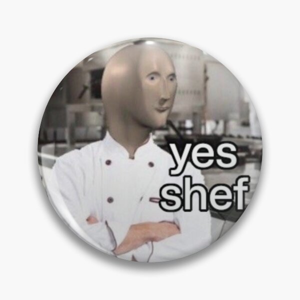 Item preview, yes shef (yes chef) designed and sold by NickumsGraphics.