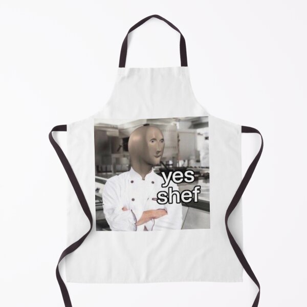 Item preview, yes shef (yes chef) designed and sold by NickumsGraphics.