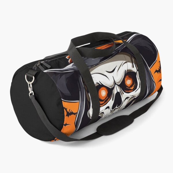 Item preview, Halloween Witch Skeleton Skull Pumpkin - T-Shirt designed and sold by PrintyArts.
