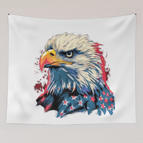 Item preview, Patriotic American Eagle designed and sold by MagicColorPrint.