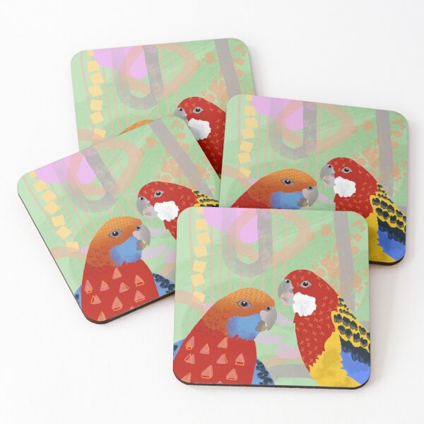 Item preview, Rosella Chit Chat designed and sold by LeahDryden Leah'sArtandDesign.