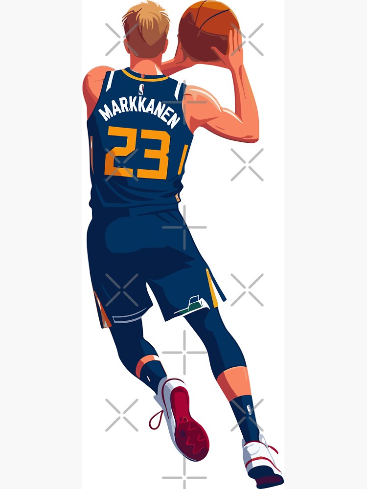 Download Lauri Markkanen Utah Basketball Jersey Wallpaper