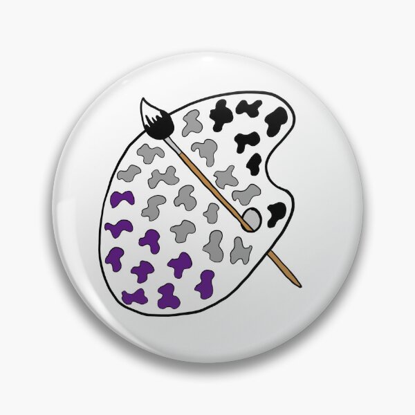 Item preview, asexual pride palette designed and sold by lunar-oracle.