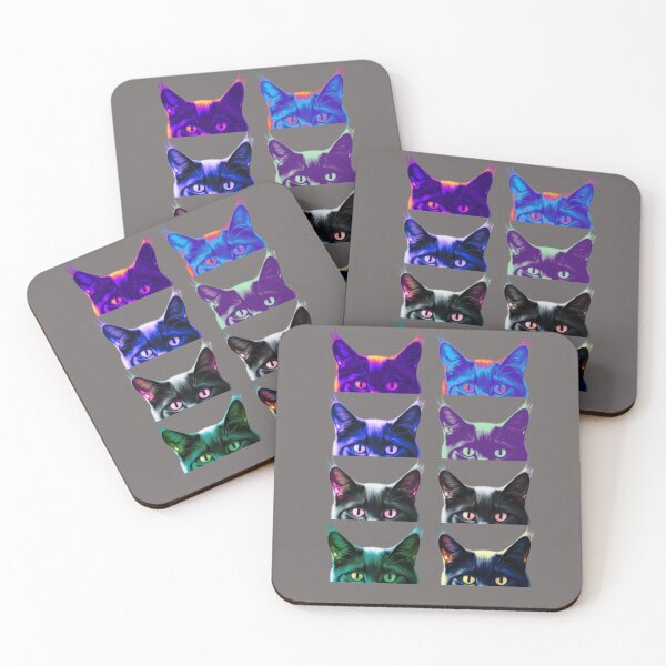 Item preview,  Peeking Cat Funny Peeking Gifts For Cat Lovers and 80s Style designed and sold by MatthewViews.