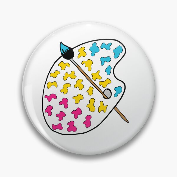 Item preview, pansexual pride palette designed and sold by lunar-oracle.
