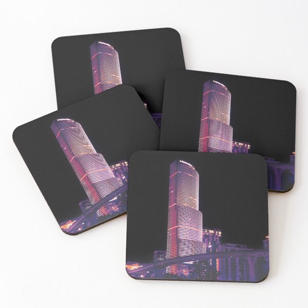 Item preview, Downtown Miami well after midnight.  designed and sold by MPixtures.