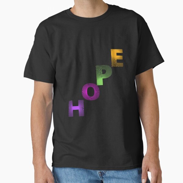 Item preview, “HOPE” Slogan Shirts for men, women and kids designed and sold by Nokart.