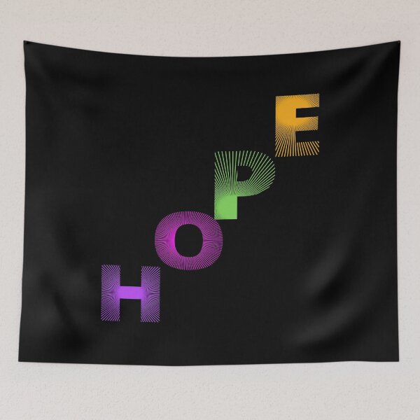 Item preview, “HOPE” Slogan Shirts for men, women and kids designed and sold by Nokart.