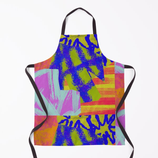 Item preview, colourful geometry collages pattern designed and sold by ichirochen.