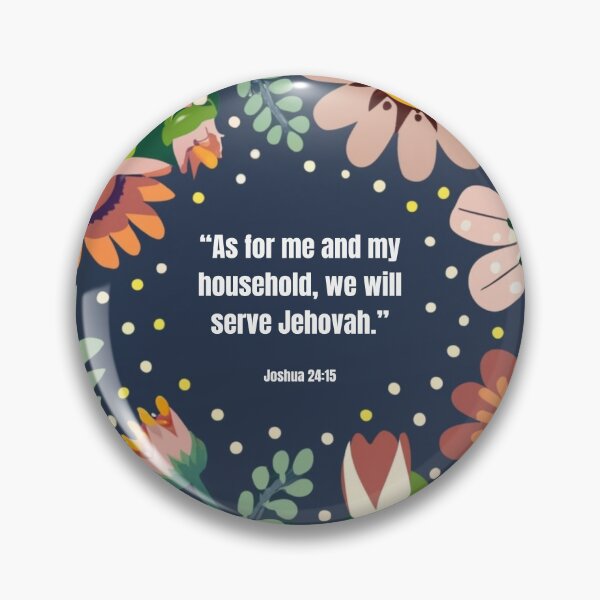 Item preview, Family quote from Joshua 24:15 designed and sold by Byreign.