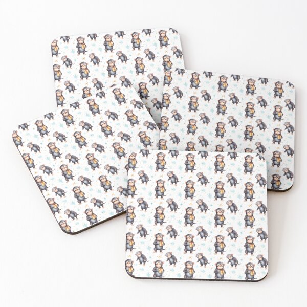 Item preview, Wild Harmony: Majestic Chimpanzee Family Watercolor Art designed and sold by qoodesignstudio.