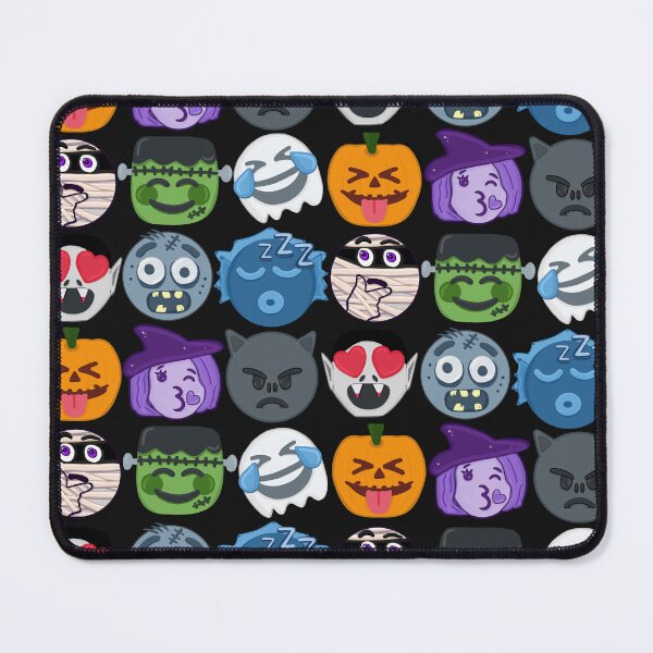 Item preview, Halloween Emotes (Pattern) designed and sold by Wendy Bird.