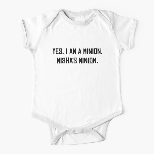 Misha's Minion Short Sleeve Baby One-Piece