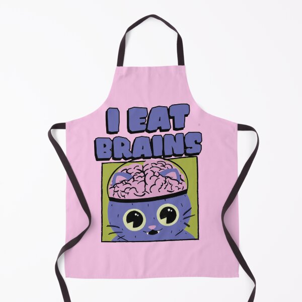 Item preview, Cute Zombie Cat I Eat Brains designed and sold by PRINYOS.