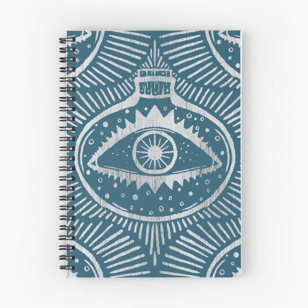 Item preview, Blue Evil Eye in Potion Vial - Wierdcore Pattern designed and sold by rnmarts.
