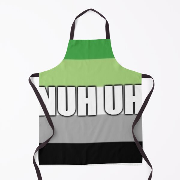 Item preview, nuh uh aromantic flag designed and sold by rj1776.
