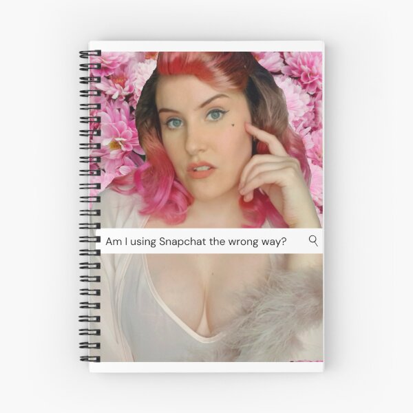 Item preview, Am I Using Snapchat The Wrong Way? designed and sold by BetteFoord.