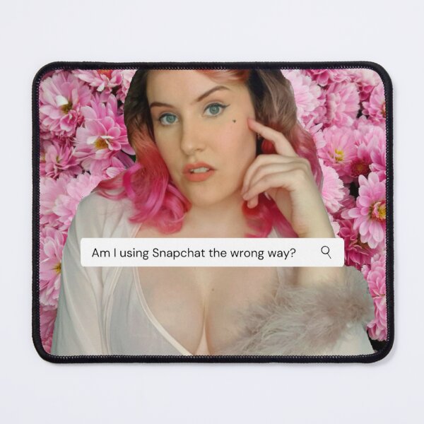Item preview, Am I Using Snapchat The Wrong Way? designed and sold by BetteFoord.