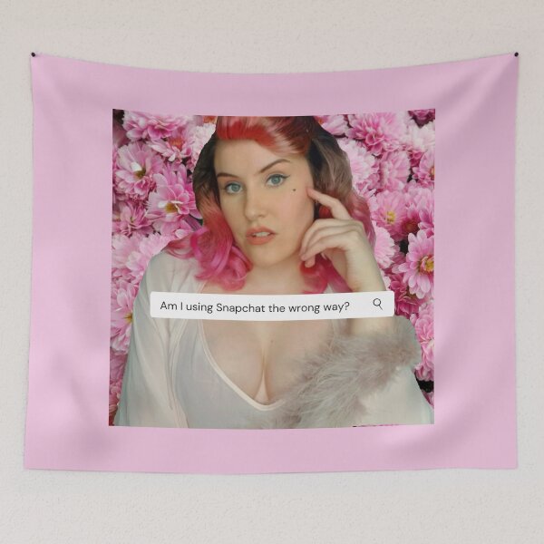 Item preview, Am I Using Snapchat The Wrong Way? designed and sold by BetteFoord.