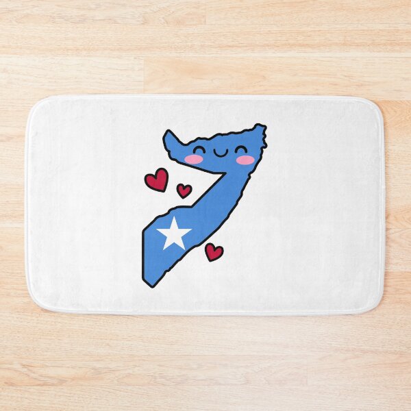 Item preview, Somalia Flag Map Smile with Love designed and sold by pixelsparkzone.