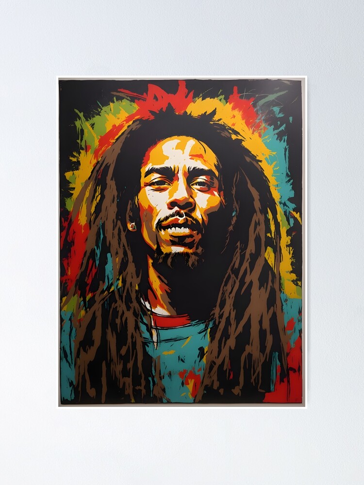 Bob Marley Poster for Sale by Hamiceis