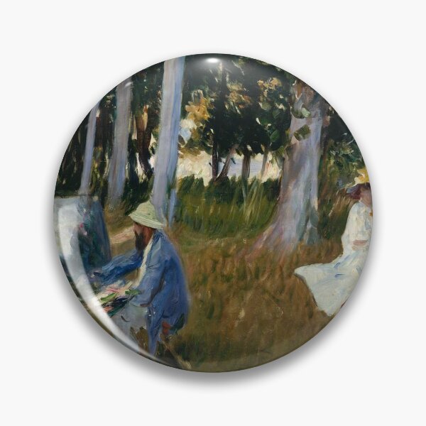 Item preview, Claude Monet painting by the edge of a wood  designed and sold by Tamas Das.