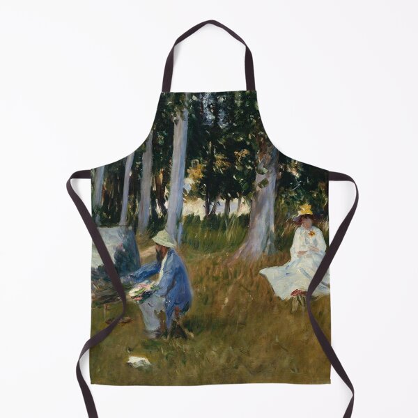Item preview, Claude Monet painting by the edge of a wood designed and sold by Tamas Das.