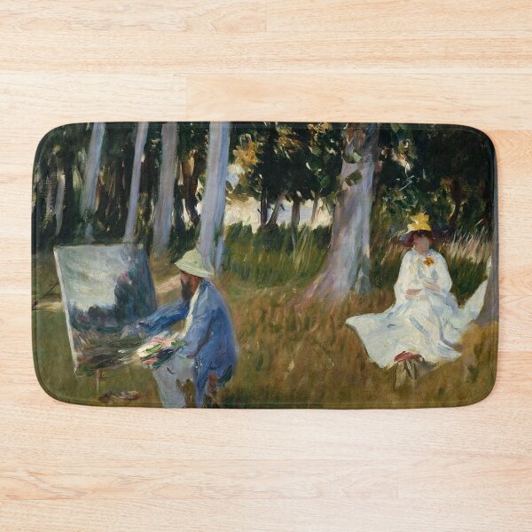 Item preview, Claude Monet painting by the edge of a wood  designed and sold by Tamas Das.